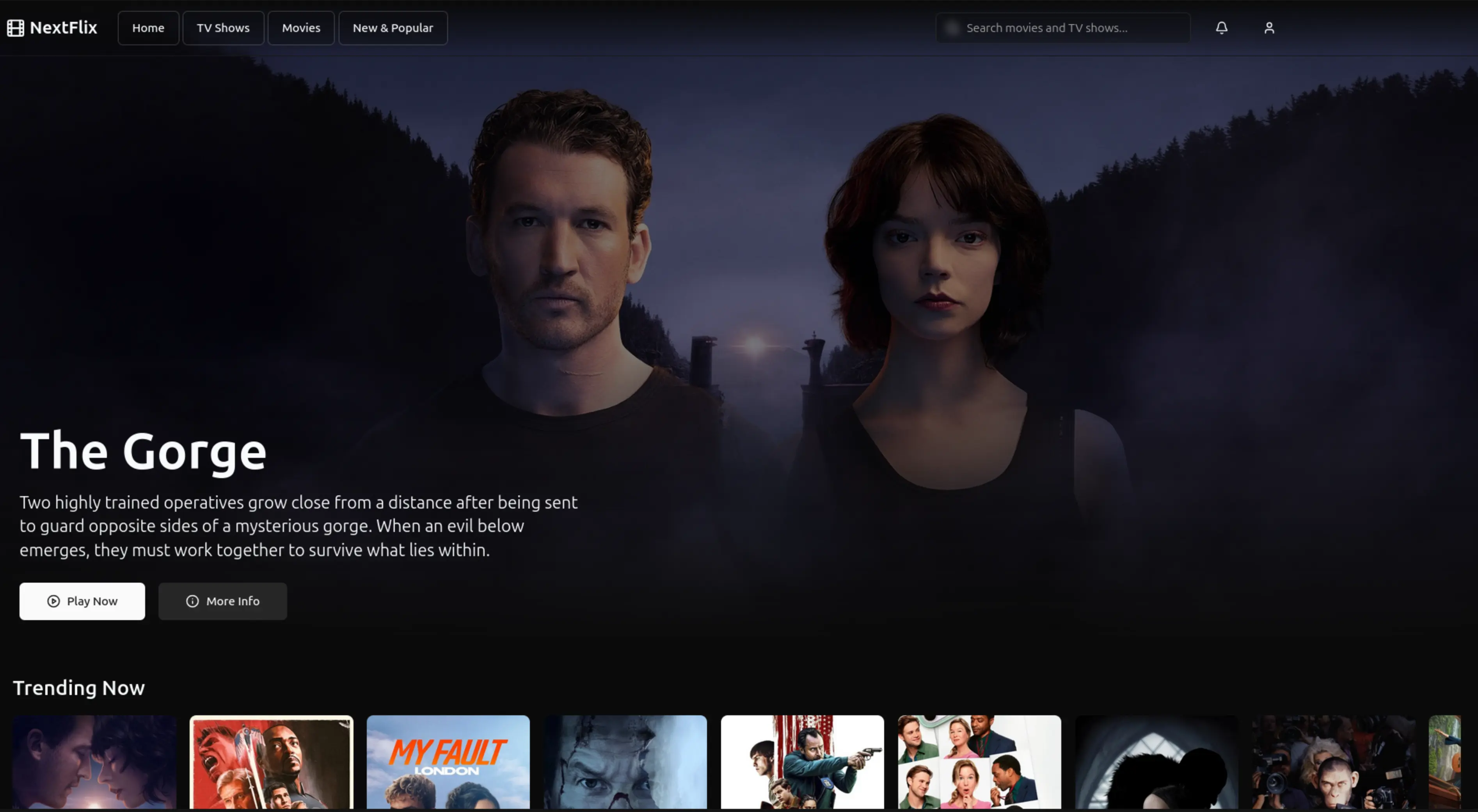 YANC - Yet Another Netflix Clone